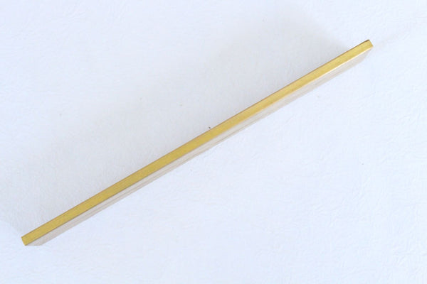 Flachstahlplattenmesser-Herstellungswerkzeug aus Messing, 20 x 3 x 0,5 cm