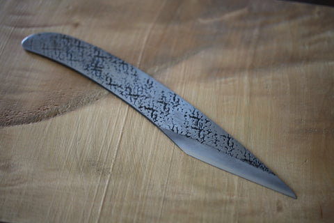 Ibuki Kiridashi Grafing kniv Japansk kogatana Træbearbejdning hammeret Blå #2 stål BW24mm