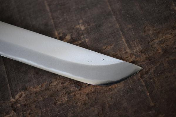 Ibuki tanzo lame blanche en acier forgé bleu #1 Sakimaru Takobiki sashimi couteau 245mm