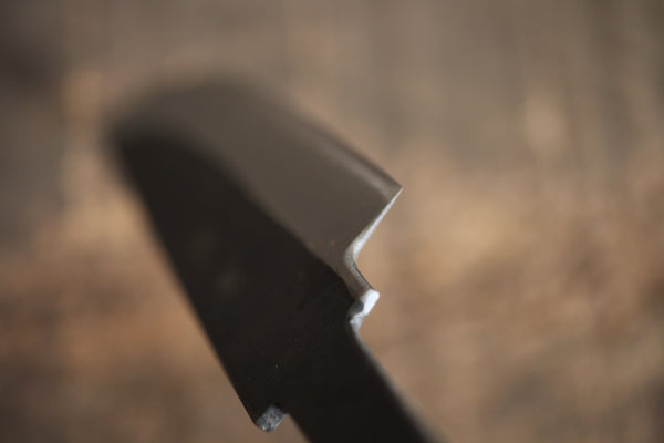 Kosuke Muneishi Hand forged Hunting knife Fixed blank blade Blue #2 steel 110mm