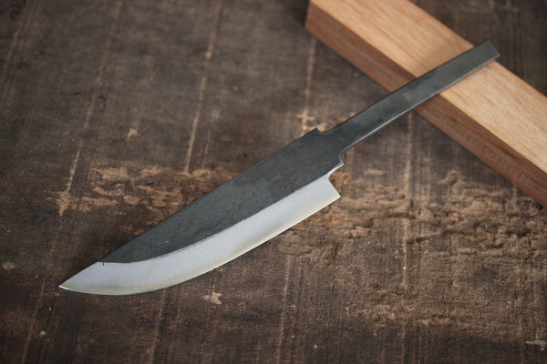 Ibuki Fast blad Custom kniv gør sæt til begyndere Hånd smedet Blå #2 stål 110mm Y