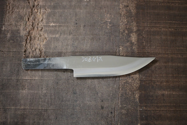 Couteau japonais Ken Nata Hachette lame blanche Masatada en acier forgé bleu #2 135mm