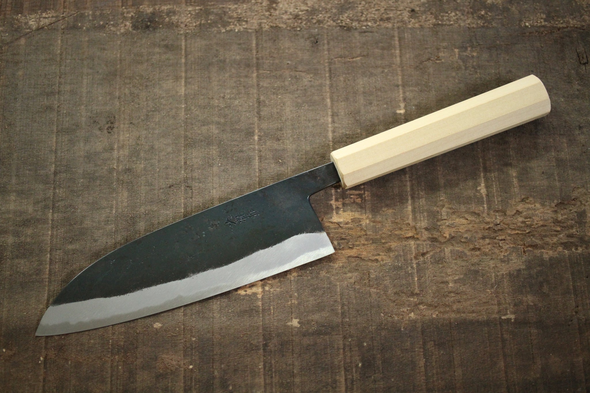 Daisuke Nishida hand forged white #1 steel blank blade Kurouchi