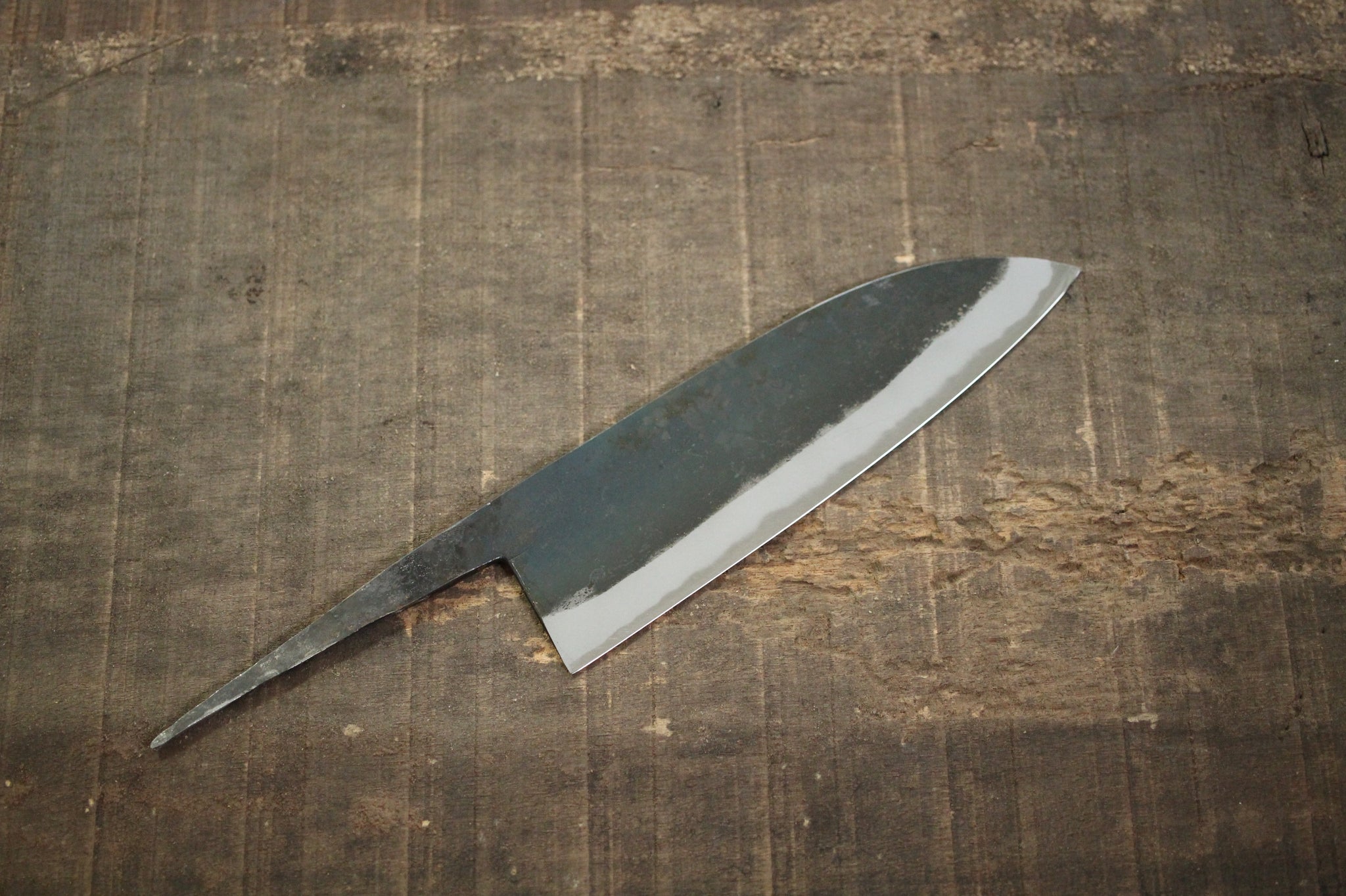 Daisuke Nishida hand forged white #1 steel blank blade Kurouchi