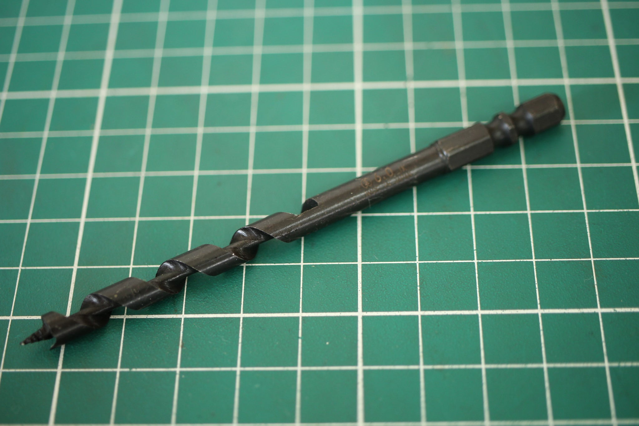 broca de madera dura para cuchillo de mango wa japonés que hace 6.0 mm