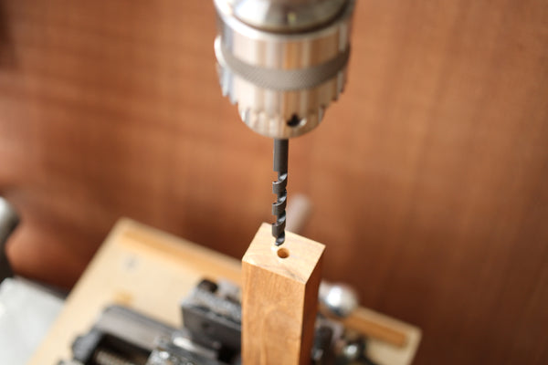 Bohrer aus Hartholz für die Herstellung japanischer Wa-Griffmesser, 6,0 mm