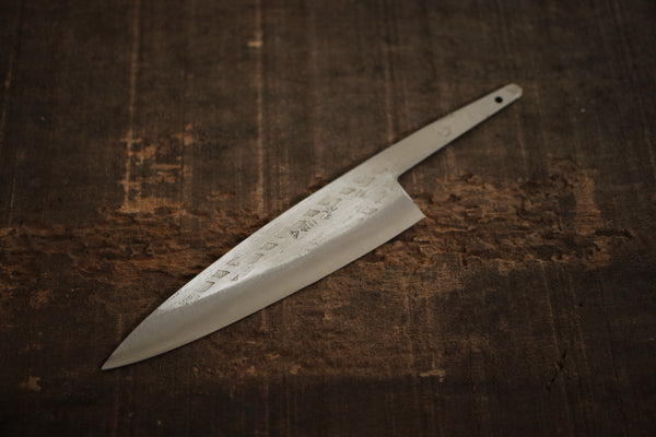 ibuki martelé VG10 lame vierge Couteau Couteau Fabriqué sur mesure 120mm