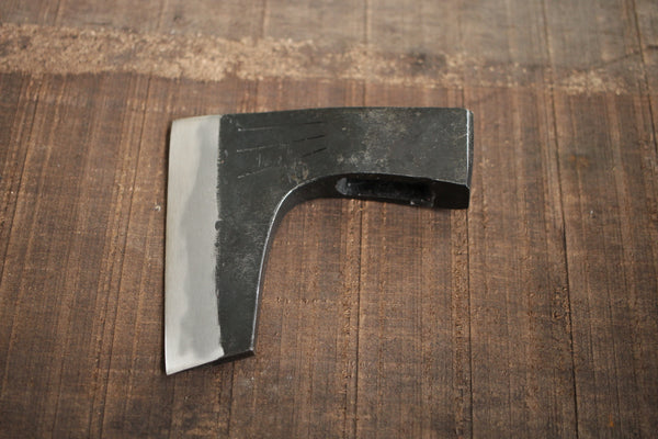 Hachette japonaise couteau blanc Hache Hidetsune forgé à la main blanc #2 acier Tebatsuri 550