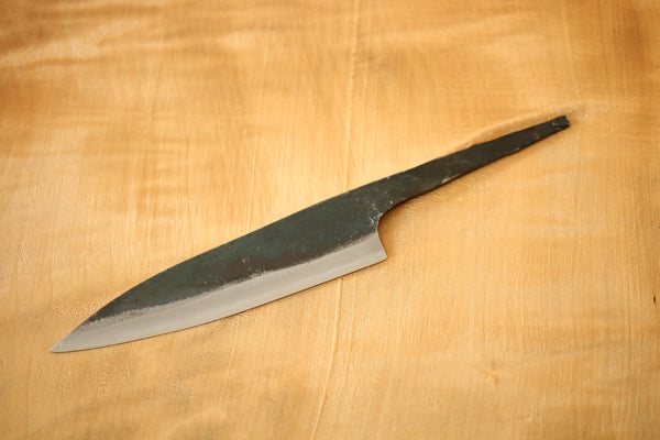 ibuki tanzo blank klinge smedet hvid #1 stål Tsukasa Kurouchi Petty kniv 110mm