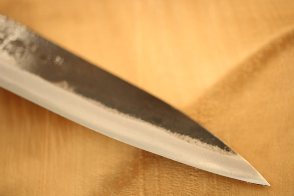 ibuki tanzo blank klinge smedet hvid #1 stål Tsukasa Kurouchi Petty kniv 110mm