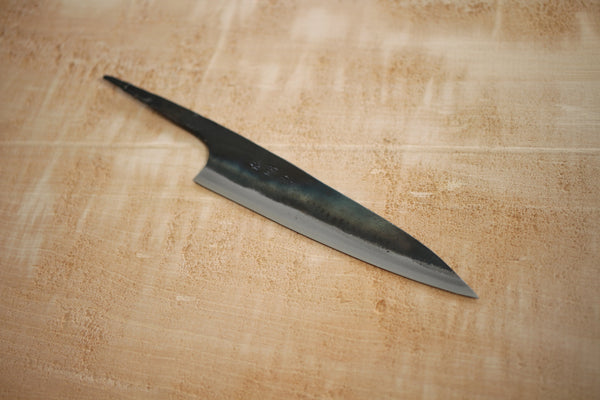 Ibuki tanzo blank blad smedet hvid #1 stål Tsukasa Kurouchi Petty kniv 135mm