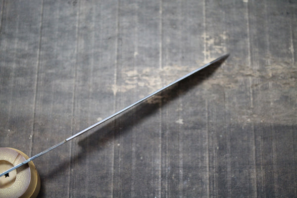 Ibuki Aogami super bleu en acier fort martelé couteau Santoku lame vierge 165mm