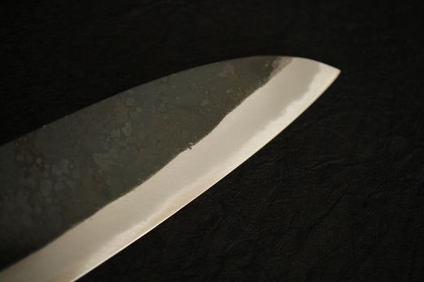 Daisuke Nishida håndsmedet hvid #1 stål blad Funayuki Gyuto 210mm