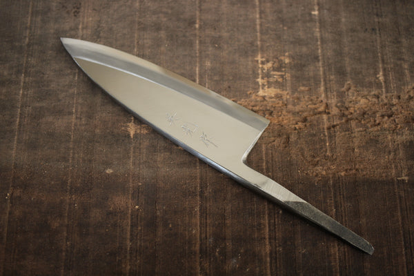 ibuki tanzo Sasaoka blankt blad smedet blå #2 stål Deba kniv 170mm