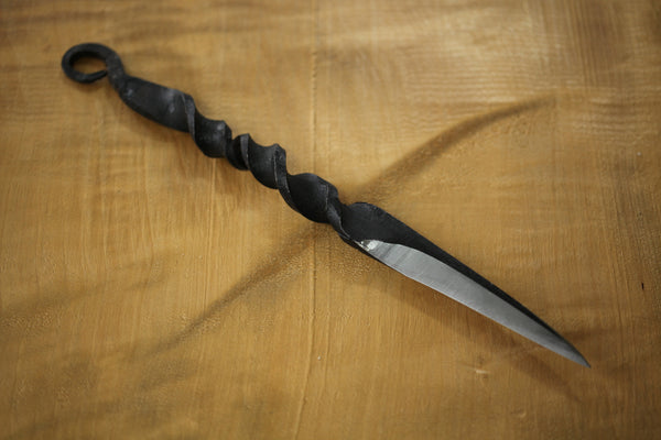 Kiridashi kuri kogatana Takao Shibano travail du bois Couteau blanc-2 acier warabi forgé main 60mm