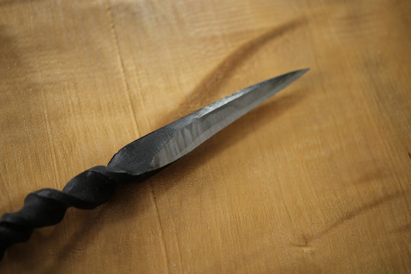 Kiridashi kuri kogatana Takao Shibano carpintería Cuchillo blanco-2 acero warabi forjado a mano 60mm