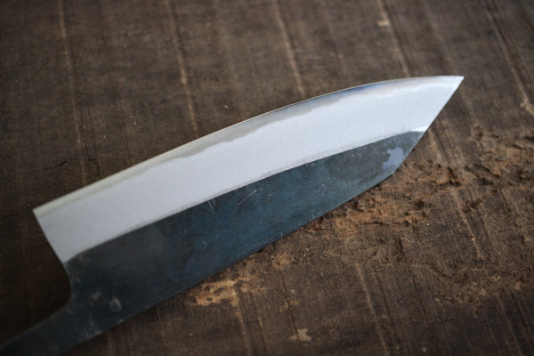 Kosuke Muneishi Hand forged blank blade Blue #2 steel Kurouchi Kiritsuke Gyuto knife 185mm