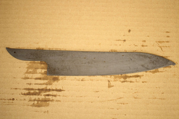 HAP40 Powdered High Speed Steel blade blank Gyuto knife 205mm non edged
