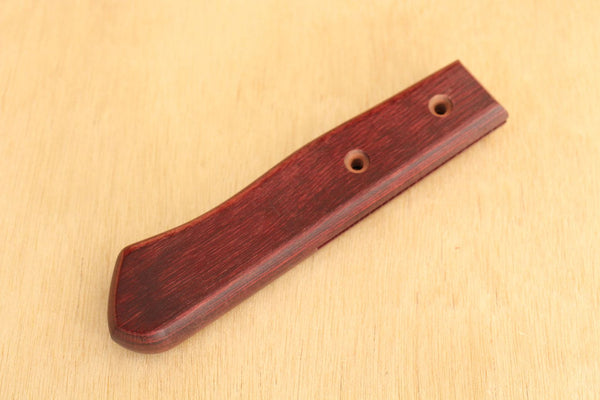 cuchillo de media espiga mango de madera en blanco madera laminada comprimida M　