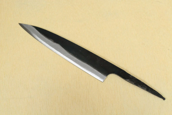 ibuki tanzo blank klinge smedet blå #1 stål Kurouchi Petty kniv 150mm
