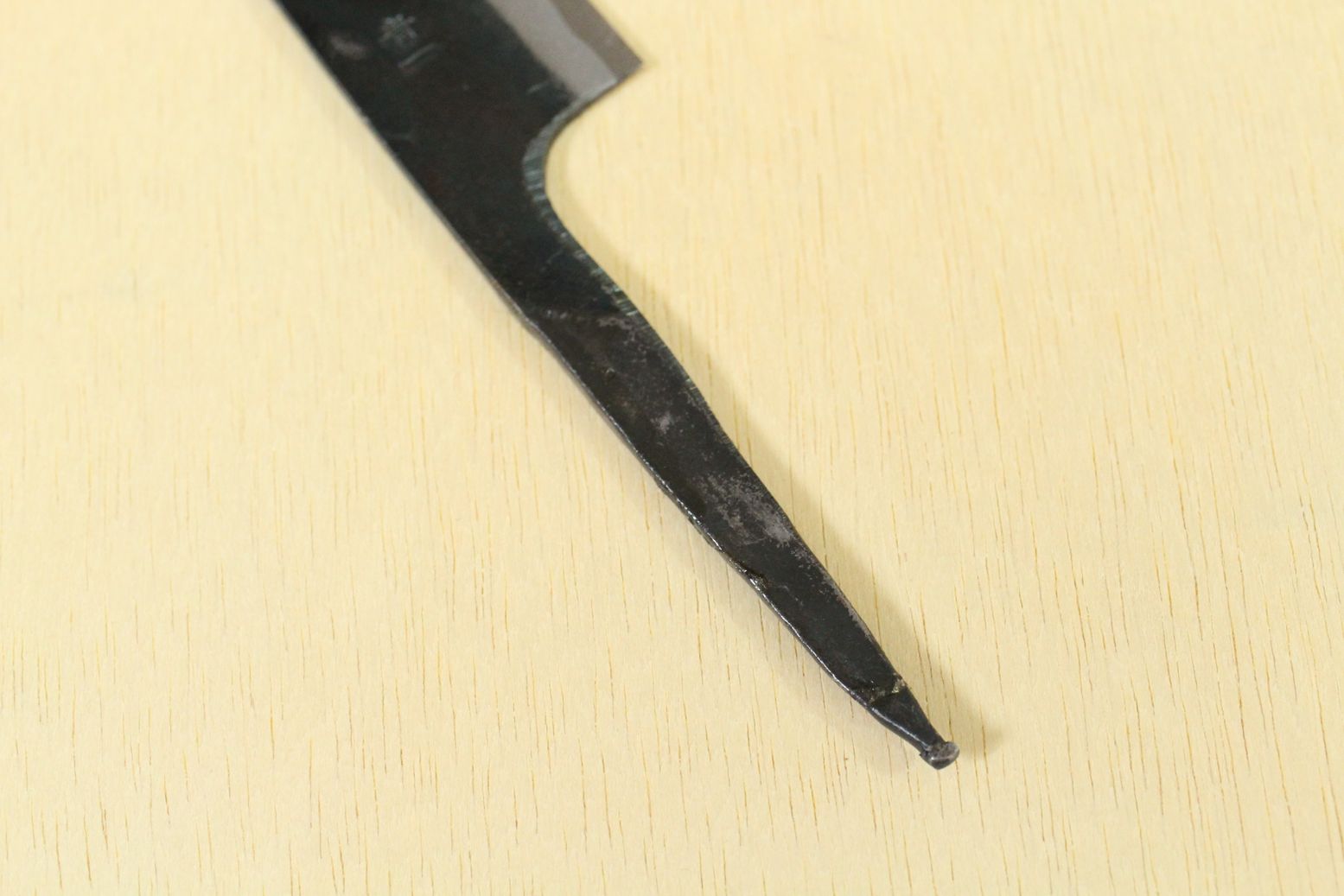 ibuki tanzo blank blade forged blue #1 steel Kurouchi Petty knife