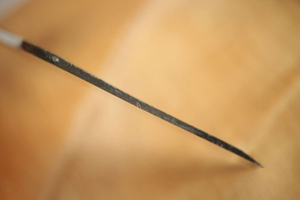 Couteau en cuir japonais Forgé à la main Takao Shibano martelé bleu 2 acier 36mm