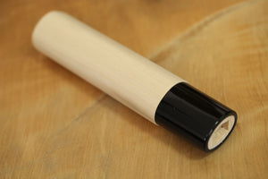 Japansk Magnolia træhåndtag blank D form tykt tangblad 130mm