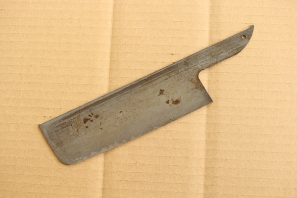 HAP40-Klingenrohling aus pulverisiertem Schnellarbeitsstahl, Nakiri, 165 mm, ohne Kante