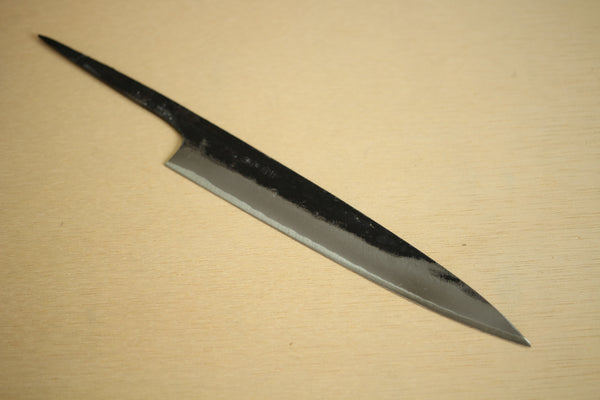 Ibuki tanzo hoja en blanco forjado azul #1 acero Kurouchi Sashimi cuchillo rebanador 165mm