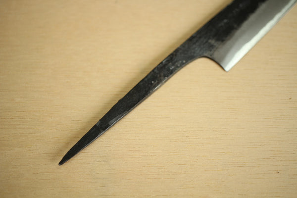 ibuki tanzo blank blade forged blue #1 steel Kurouchi Sashimi knife slicer 165mm