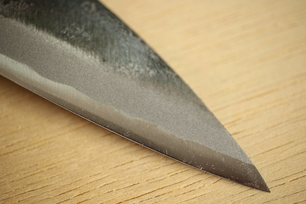 ibuki tanzo blank blade forged blue #1 acier Kurouchi Petty knife 105mm