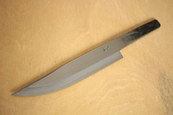 Cuchillo japonés Ken Nata Hatchet hoja en blanco Masatada forjado azul #2 acero 180mm