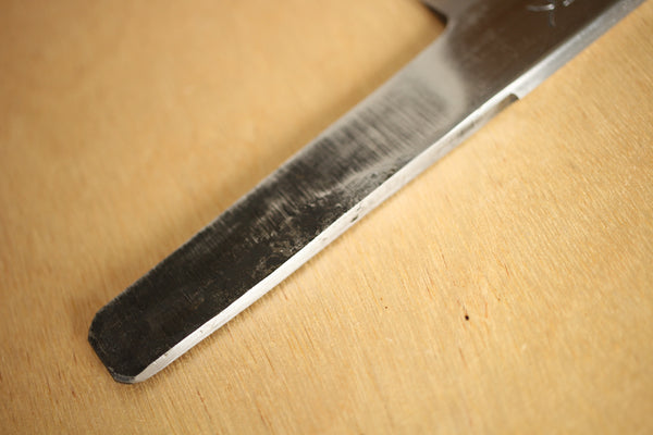 Japanese Ken Nata Hatchet knife blank blade Masatada forged blue #2 steel 180mm