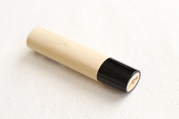 Japanischer Magnolien-Holzgriff, Rohling, individuelles Messerherstellungswerkzeug, oval, 124 mm