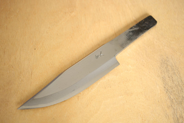 Japanese Ken Nata Hatchet knife blank blade Masatada forged blue #2 steel 135mm