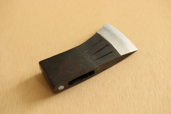 Japanese Hatchet knife blank Axe Hidetsune hand forged S55C steel Kowariono 550