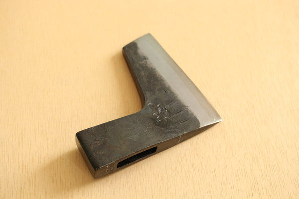 Japanese Hatchet knife blank Axe Hidetsune hand forged white #2 steel Tebatsuri 550