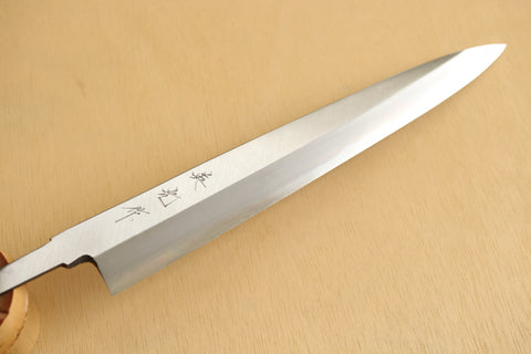 ibuki tanzo Sasaoka blankt blad smedet blå #2 stål Yanagiba Sashimi kniv 270mm