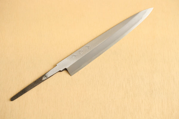 Ibuki Tanzo Sasaoka Weiße Klinge, geschmiedetes Yanagiba-Sashimi-Messer aus weißem #2-Stahl, 210 mm
