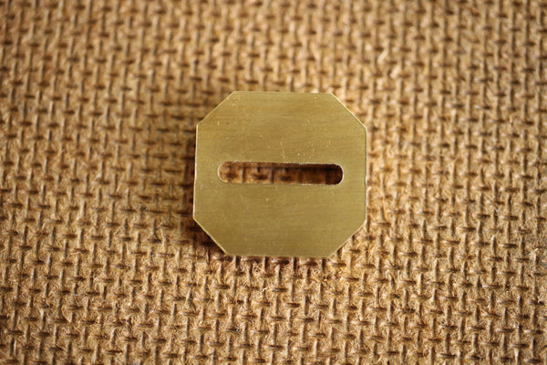 ibuki octágono cuchillo de cocina japonés Brass Bolster con proyección 4 mm